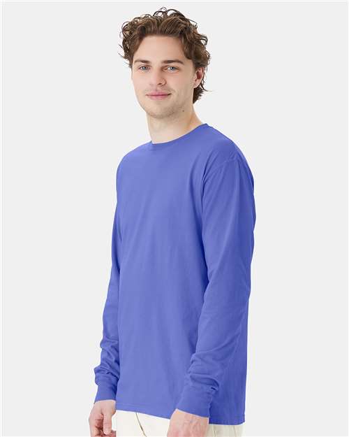 ComfortWash by Hanes Unisex Garment-Dyed Long Sleeve T-Shirt GDH200