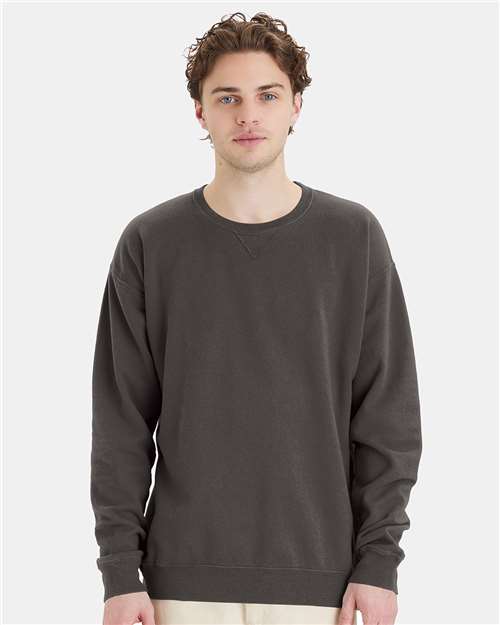 ComfortWash by Hanes Unisex Garment-Dyed Crewneck Sweatshirt GDH400