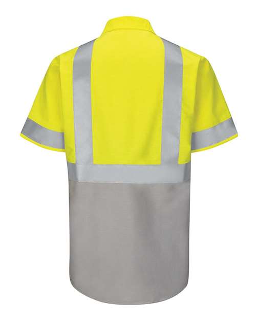 Red Kap Men's Enhanced & Hi-Visibility Work Shirt SY24