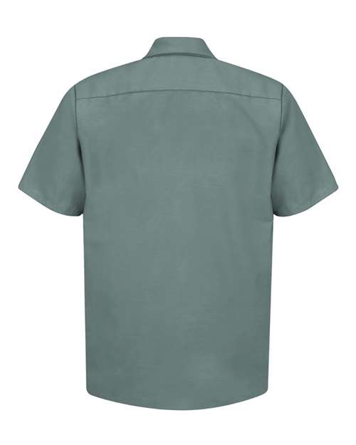 Red Kap Men's Tall Industrial Short Sleeve Work Shirt SP24T