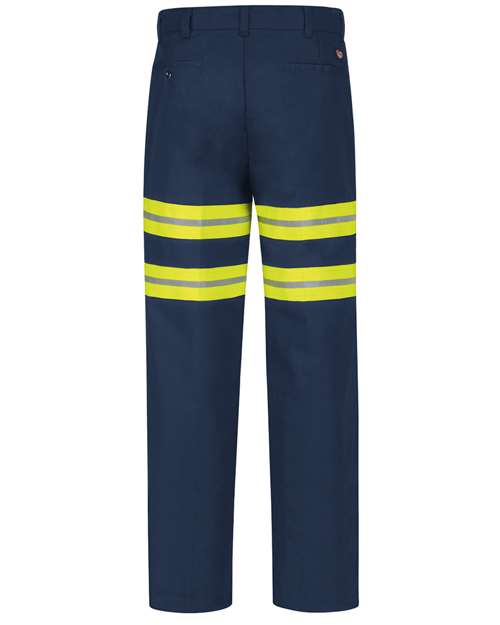 Red Kap Men's Enhanced Visibility Dura-Kap® Industrial Pants PT20E