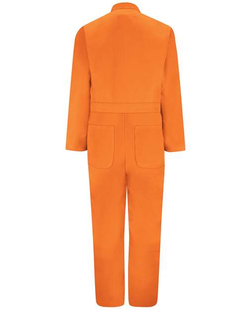 Red Kap Men's Extended Sizes Twill Action Back Coverall CT10EXT