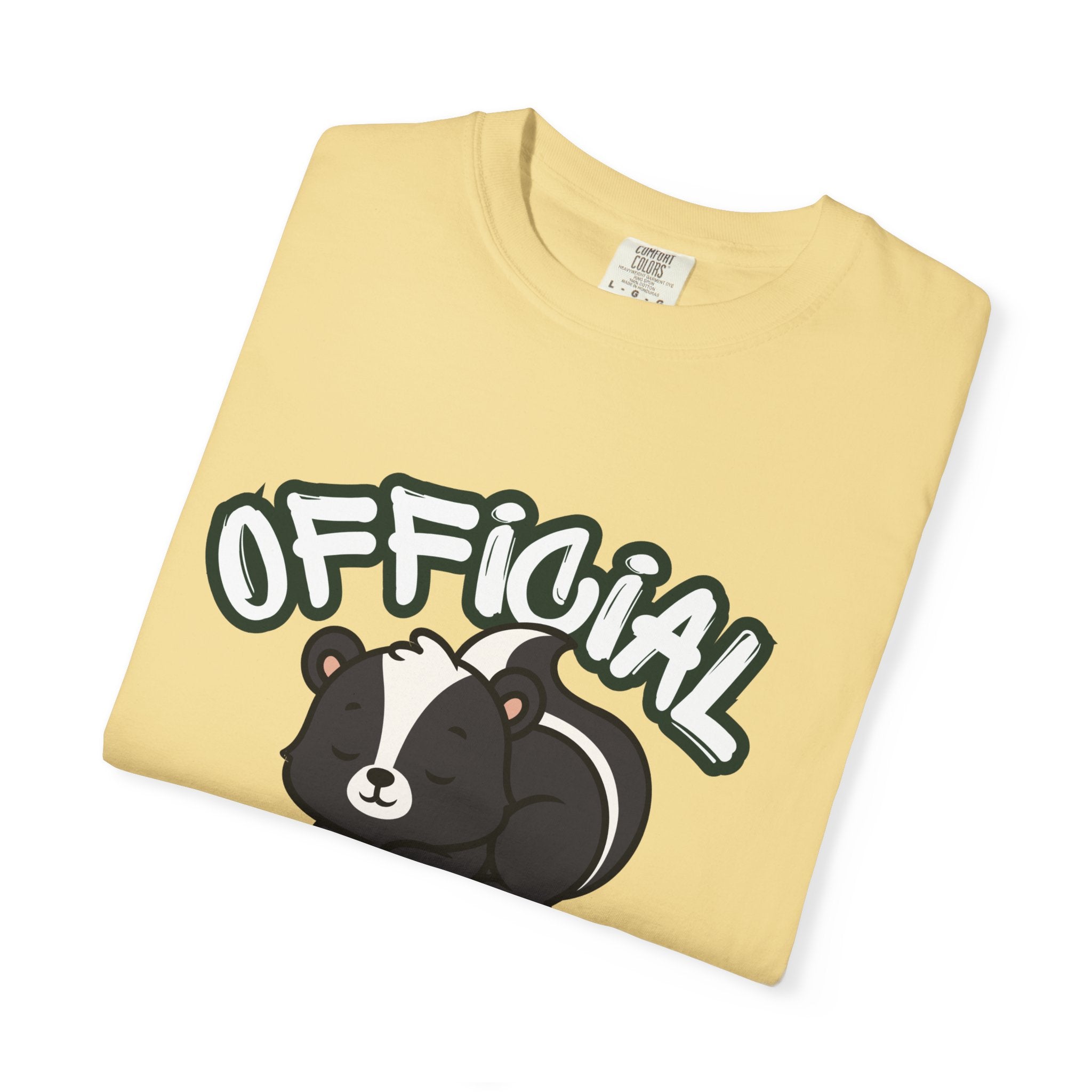 Official Nap Taker T-Shirt | Cute Sleeping Skunk Shirt | Funny Nap Lover Gift