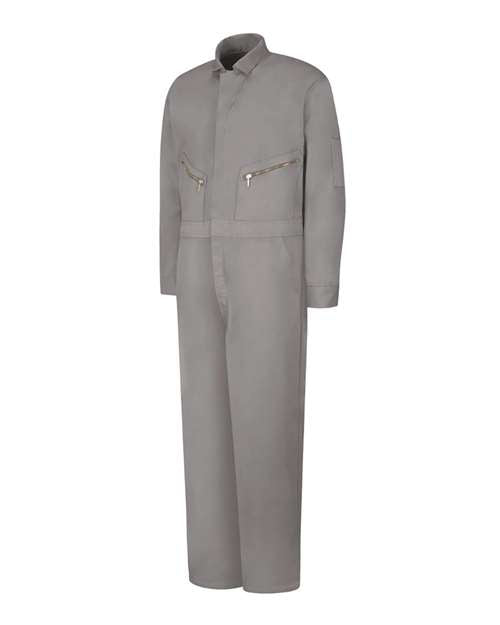 Red Kap Men's Tall Zip-Front Cotton Coverall CC18T