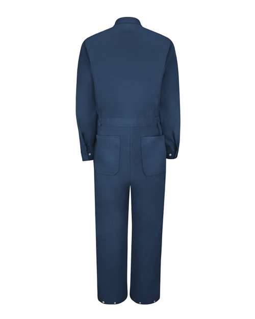 Red Kap Men's Tall Zip-Front Cotton Coverall CC18T