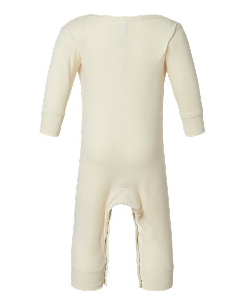 Rabbit Skins Infant Long Legged Baby Rib Bodysuit 4412