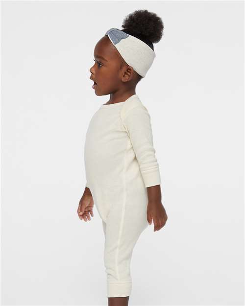 Rabbit Skins Infant Long Legged Baby Rib Bodysuit 4412