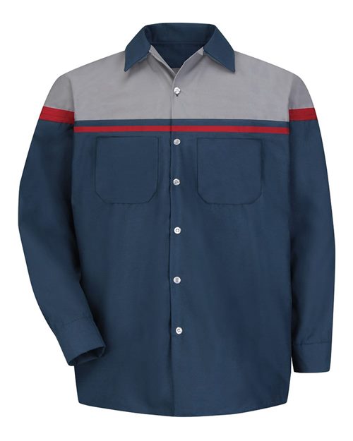 Red Kap Men's Performance Tech Long Sleeve Shirt SP14AC