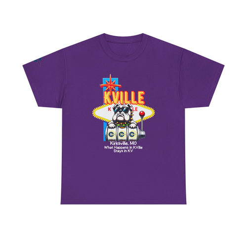 T-Shirt — Kville Retro Casino Slot Machine Graphic Tee