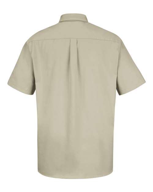 Red Kap Men's Short Sleeve 100% Cotton Dress Shirt SC64