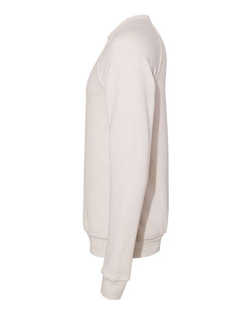BELLA + CANVAS Unisex Sponge Fleece Raglan Crewneck Sweatshirt 3901