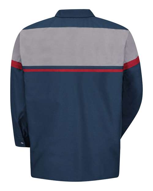 Red Kap Men's Performance Tech Long Sleeve Shirt SP14AC