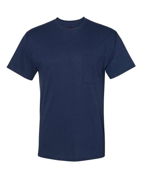 Hanes Unisex Workwear Pocket T-Shirt W110