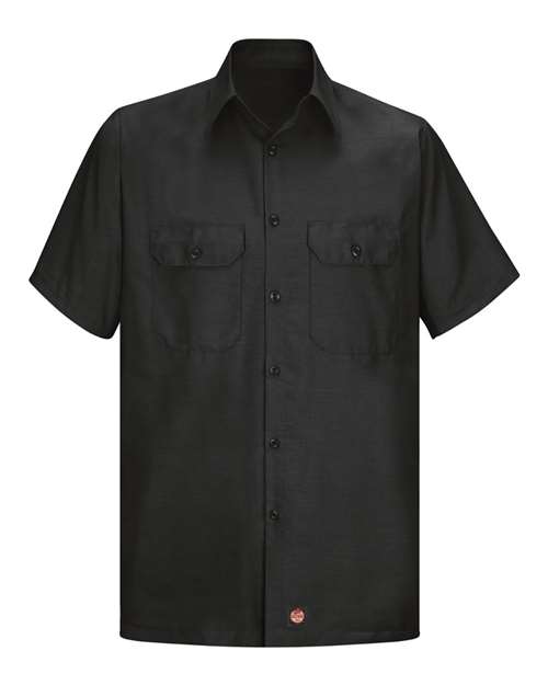 Red Kap Men's Tall Ripstop Short Sleeve Work Shirt SY60T