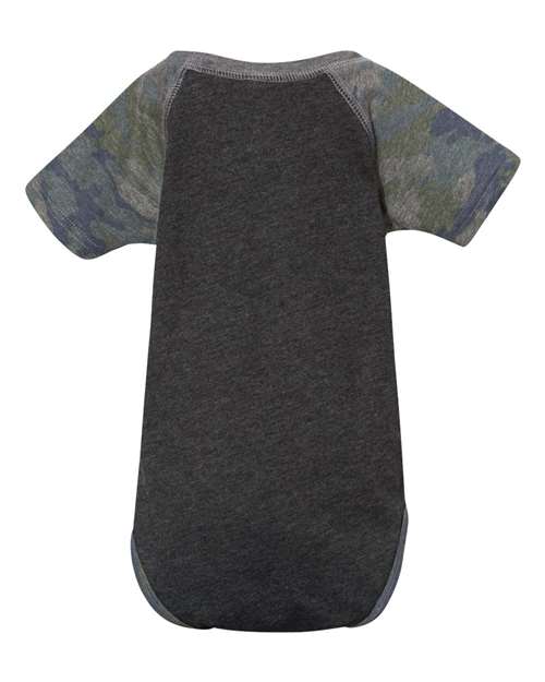 Rabbit Skins Infant Baseball Fine Jersey Bodysuit 4430