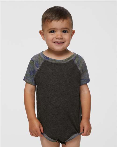 Rabbit Skins Infant Baseball Fine Jersey Bodysuit 4430