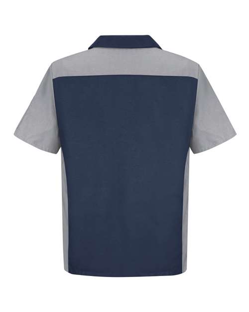 Red Kap Men's Tall Short Sleeve Automotive Crew Shirt SY20T