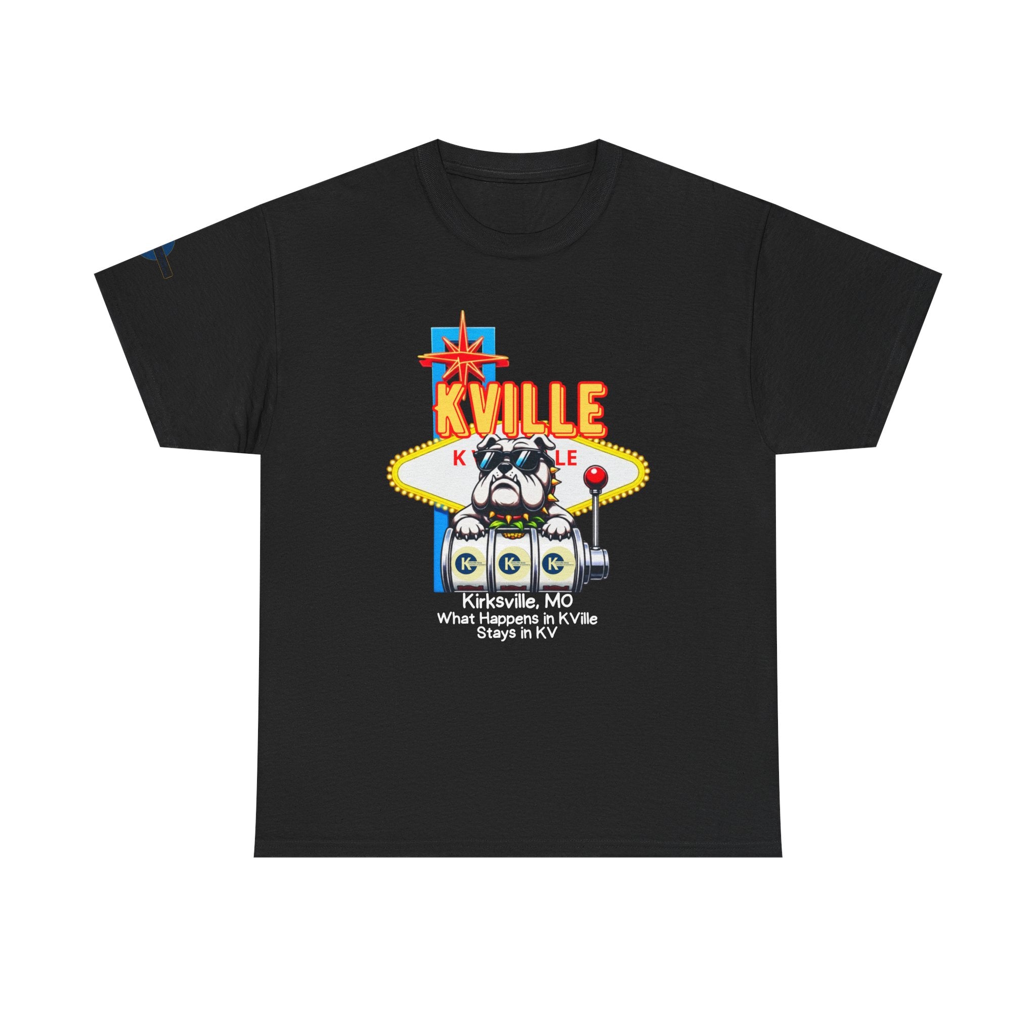 T-Shirt — Kville Retro Casino Slot Machine Graphic Tee