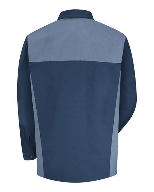 Red Kap Men's Tall Motorsports Shirt SP18T