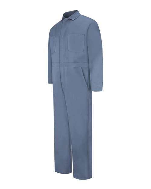 Red Kap Men's Snap-Front Cotton Coverall CC14