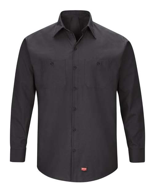 Red Kap Men's Mimix™ Long Sleeve Work Shirt SX10