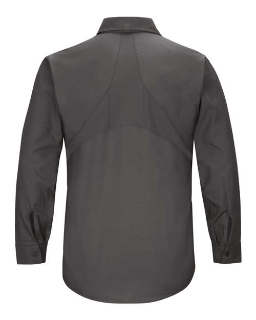 Red Kap Men's Tall Mimix™ Long Sleeve Work Shirt SX10T