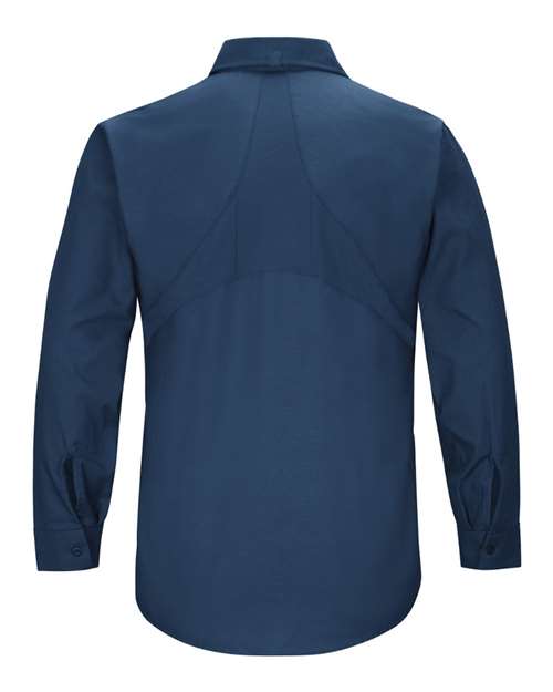 Red Kap Men's Tall Mimix™ Long Sleeve Work Shirt SX10T
