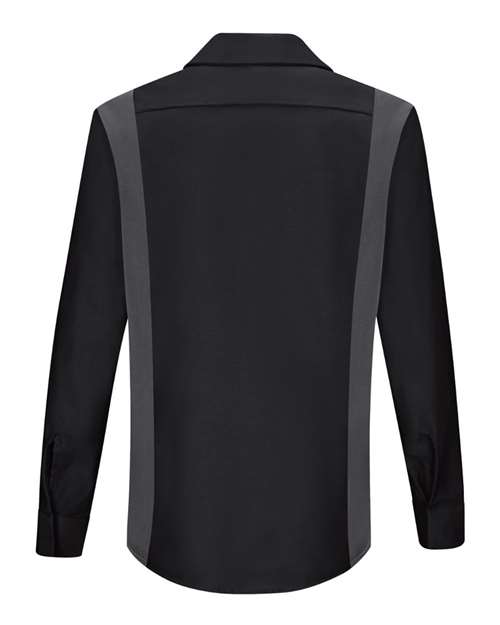 Red Kap Women's Performance Plus Long Sleeve Shop Shirt with Oilblok Technology SY31