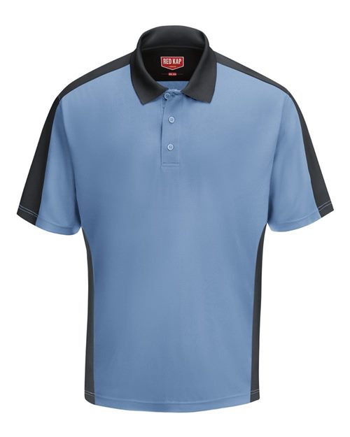 Red Kap Men's Performance Knit Two Tone Polo SK54