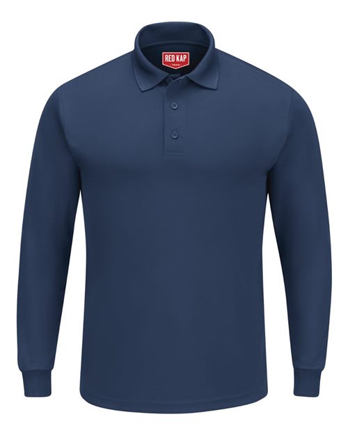 Red Kap Men's Long Sleeve Performance Knit Polo SK6L