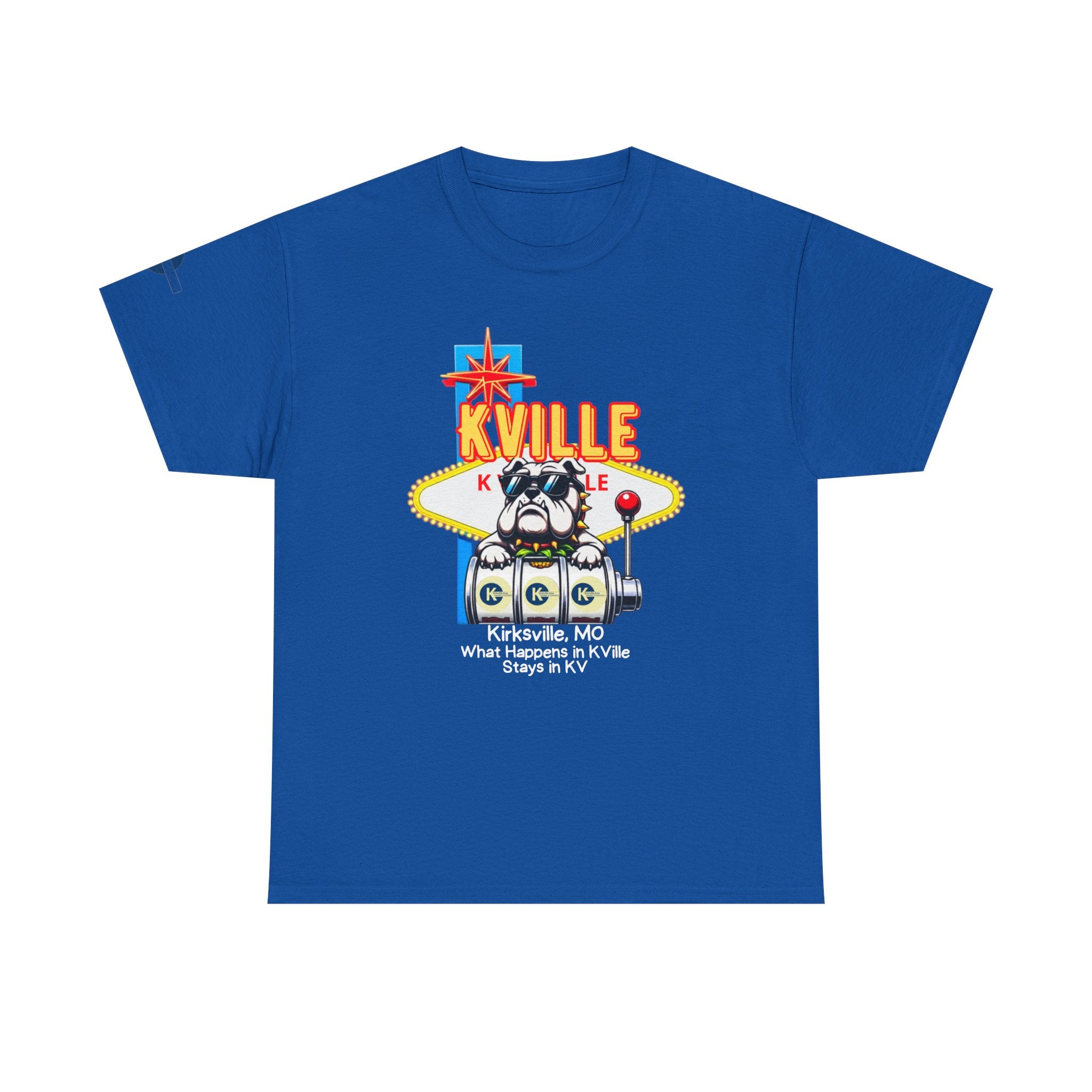 T-Shirt — Kville Retro Casino Slot Machine Graphic Tee
