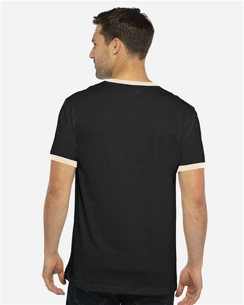 Next Level Unisex Cotton Ringer T-Shirt 3604