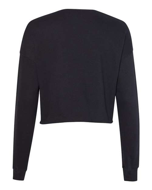BELLA + CANVAS Women's Crop Fleece Crewneck Sweatshirt 7503