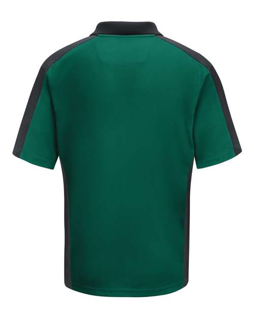 Red Kap Men's Performance Knit Two Tone Polo SK54