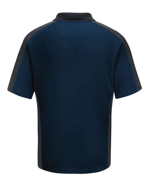 Red Kap Men's Performance Knit Two Tone Polo SK54