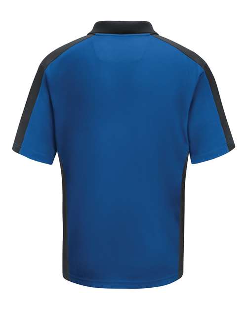 Red Kap Men's Performance Knit Two Tone Polo SK54