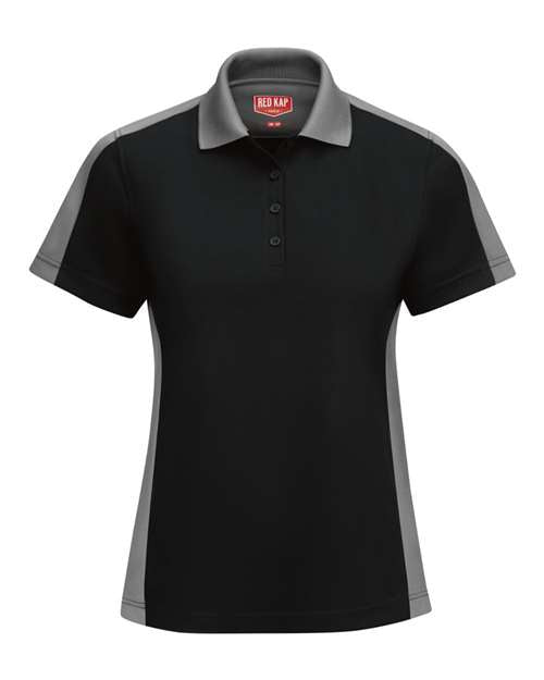 Red Kap Women's Performance Knit Two-Tone Polo SK53