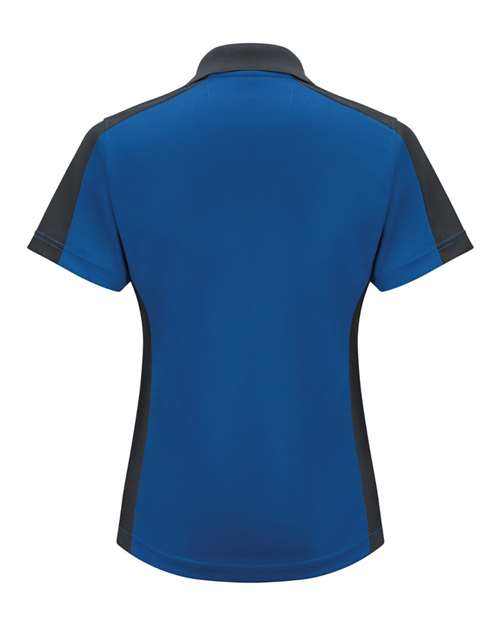 Red Kap Women's Performance Knit Two-Tone Polo SK53