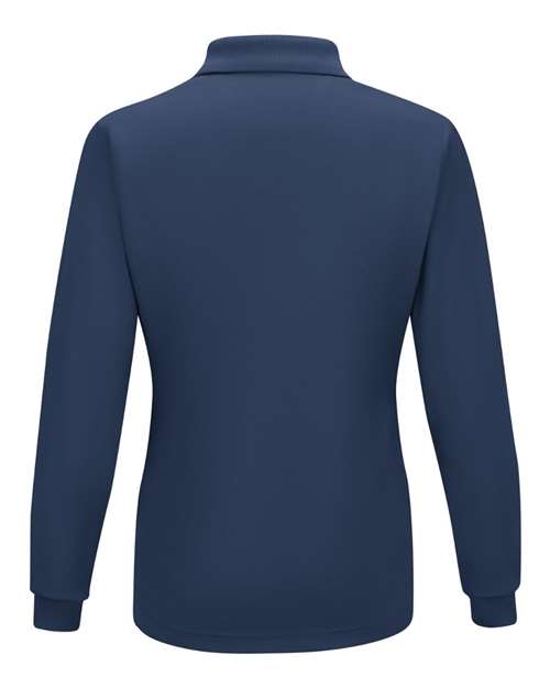 Red Kap Women's Long Sleeve Performance Knit Polo SK7L