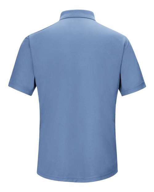 Red Kap Men's Performance Knit Gripper-Front Polo SK74