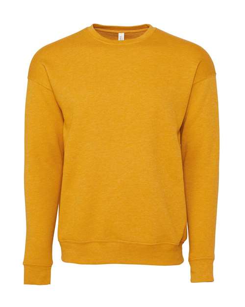 BELLA + CANVAS Unisex Sponge Fleece Drop Shoulder Crewneck Sweatshirt 3945