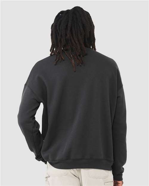 BELLA + CANVAS Unisex Sponge Fleece Drop Shoulder Crewneck Sweatshirt 3945