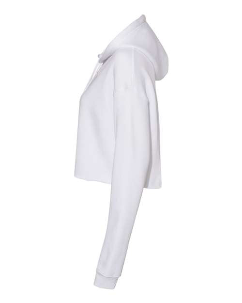 BELLA + CANVAS Women's Crop Fleece Hoodie Sweatshirt 7502