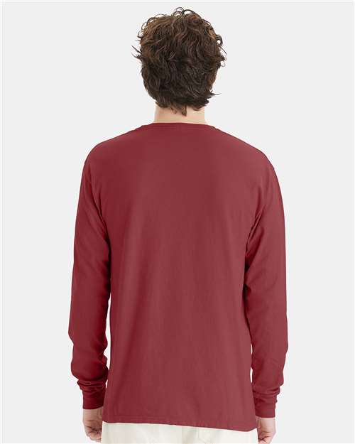 ComfortWash by Hanes Unisex Garment-Dyed Long Sleeve T-Shirt GDH200