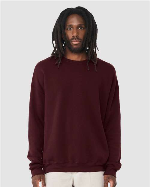 BELLA + CANVAS Unisex Sponge Fleece Drop Shoulder Crewneck Sweatshirt 3945