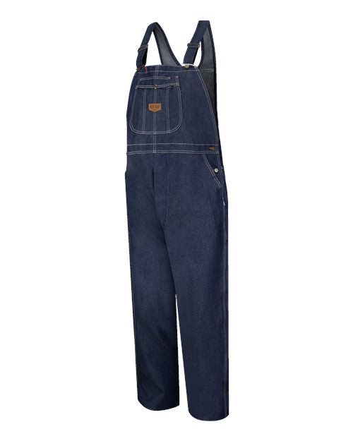 Red Kap Men's Extended Sizes Denim Bib Overall BD10EXT