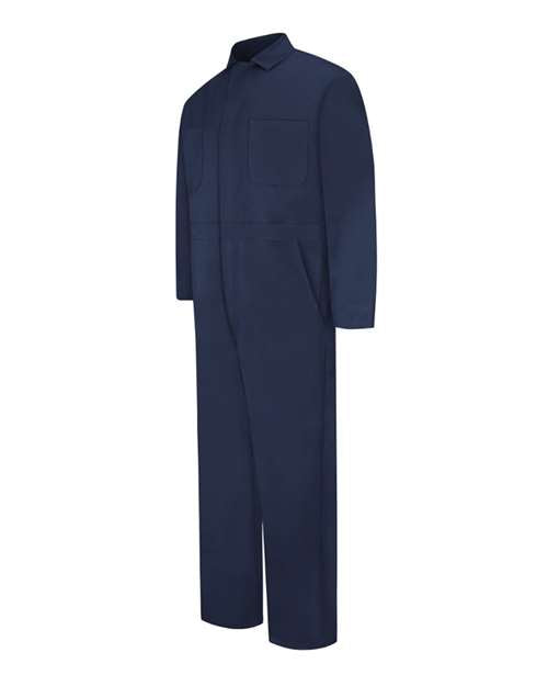 Red Kap Men's Tall Snap-Front Cotton Coverall CC14T