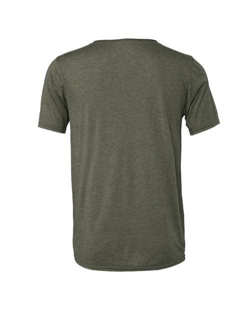 BELLA + CANVAS Unisex FWD Fashion Triblend Raw Neck Tee 3414