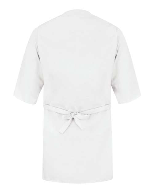 Red Kap Men's Collarless Poplin Butcher Wrap WP18