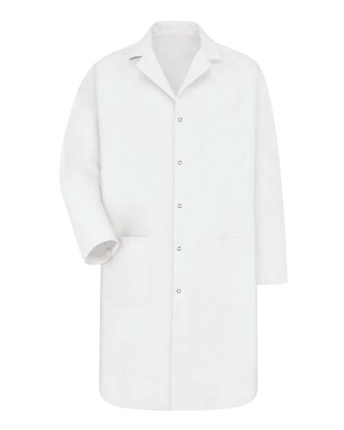 Red Kap Unisex Tall Gripper Front Lab Coat KP18T
